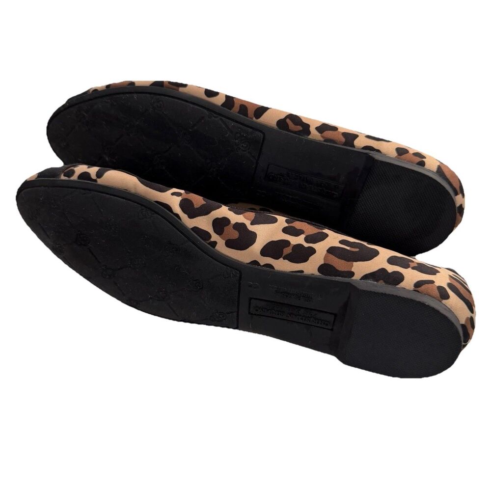 Christian Siriano Women’s Leopard Print Ballet Flats Sz 8 Casual Comfort - Picture 5 of 6